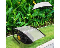 Weerbestendige Robotmaaier Garage - Transparant PC-Platen Dak als Duurzame Tuinoplossing