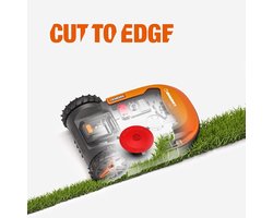 WORX Landroid Plus WR167E Robotmaaier – Automatische Grasmaaier voor Tuinen tot 700 m² met WiFi, Bluetooth en Vlotterend Maaidek – Industrialhome