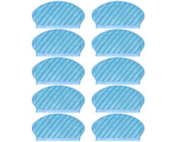 10pcs Mop Cloth Mopping Pads Replacement for Ecovacs Deebot Ozmo 920, 950, T5, T5 Max, N7 Robot Vacuum Cleaner