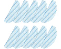 10PCS Upgraded Cleaning Mop Cloth Wipes for Ecovacs Deebot Ozmo T8 AIVI T8 Max/N8, N8 Plus N8+, N8 Pro, N8 Pro+ / T9 T9+ T9 AIVI, T9 Plus Vacuum Cleaner