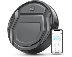 2-in-1 Robotstofzuiger met Laadstation - Met Dweilfunctie (Excl. Dweilaccessoires) - 3.0 Technologie - 120 min. - Robotstofzuigers - Dweilrobot - Huisdieren - Stofzuiger - Spraakbesturing & App - Donkergrijs