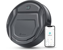 2-in-1 Robotstofzuiger met Laadstation - Met Dweilfunctie (Excl. Dweilaccessoires) - 3.0 Technologie - 120 min. - Robotstofzuigers - Dweilrobot - Huisdieren - Stofzuiger - Spraakbesturing & App - Zwart