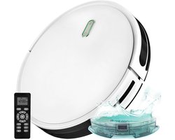 ApexArte® Dweilrobot - Dweilsysteem - Vloerreiniger - Met App - Wit