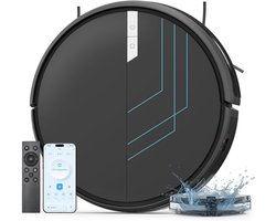 ApexArte® Dweilrobot - Dweilsysteem - Vloerreiniger - Met App -Zwart