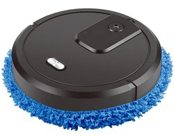 Aura® Dweilrobot - Dweil robot - Blauw - ‎25cm x 25cm x7cm