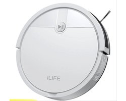 Bosko Robotstofzuiger - Robotstofzuigers - Robot Stofzuiger - Huisdieren - Zelf opladend - 120 minuten looptijd - Wit