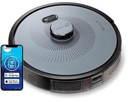 Clean Air Optima® RVC-001G Smart - Robotstofzuiger met dweilfunctie en UV-C sterilisatie - Slimme 360° LiDAR-scan voor nauwkeurige mapping - Precisie Hoek Reiniging - Meubelbeschermings technologie
