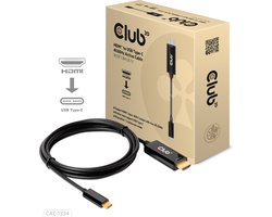CLUB3D HDMI to USB Type-C 4K60Hz Active Cable M/M 1.8m/6 ft