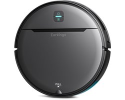 Earkings Robotstofzuiger met Dweilfunctie - Laadstation - 3000Pa Zuigkracht - Stofzuiger Robot Huisdieren - App en Spraakbediening - Harde Vloeren en Tapijt