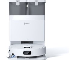 ECOVACS - DEEBOT T30C Gen 2 - Stofzuig en dweilrobot (Wit) - 25.000 Pa zuigkracht- Zelfreinigende Robotstofzuiger met Warmwater – Dweilsysteem - Automatisch Leegstation - Geschikt voor dierenharen