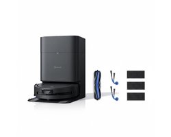 ECOVACS - DEEBOT T80 Omni - Stofzuig en dweilrobot (zwart) met Service kit