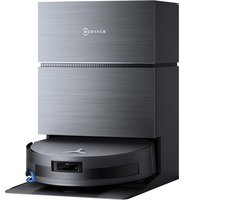 ECOVACS DEEBOT X11 PRO OMNI Robotstofzuiger – 19.500 Pa – PowerBoost snelladen–OZMO roller dweil –ZeroTangle 3.0 anti-haarwikkel –AI vlekdetectie – OMNI station Zelfreinigend – TruePass 4WD klim– voor harde vloeren en tapijt-Zwart