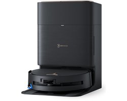 ECOVACS - DEEBOT X9 PRO OMNI BLACK - Robotstofzuiger met Dweilfunctie - 16.600 Pa zuigkracht- Zelfreinigende Robotstofzuiger met Warmwater – Dweilsysteem - Automatisch Leegstation - Geschikt voor dierenharen