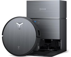 ECOVACS X11 PRO OMNI - Robotstofzuiger en dweil met blaasfunctie - 19500 Pa - Ultrasnelle PowerBoost - OZMO Roller 2.0 - ZeroTangle 3.0