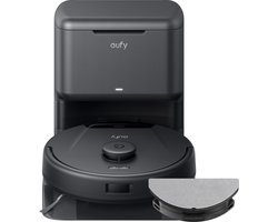 eufy Clean L60 Hybrid SES Robotstofzuiger met dweilfunctie - Robot Vacuum - 5.000 Pa Zuigkracht, Met automatisch leegstation, Bestuurbaar via smartphone