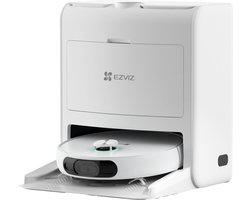 EZVIZ RS2 Robotstofzuiger - Dweil/stofzuiger - Auto-legen watertank - Zelfreinigende Dweil - 3D-mapping - Wit