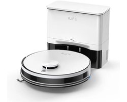 Ilife A30 Pro - Robotstofzuiger met dweilfunctie - 5000 Pa - 60 Dagen autonoom legen en laden - 180 min looptijd - Objectdetectie - Multi-floor mapping