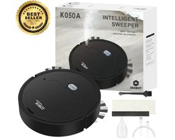 iRobot- Ai Clean Start Robotstofzuiger - Robotstofzuiger met Dweilfunctie - Robot Stofzuiger - Dweilrobot - Zwart