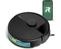 iRobot Roomba 105 Combo - 2-in-1 robotstofzuiger en dweil - 7KPa - LiDAR-navigatie - Tapijtdetectie - 4 zuigniveaus