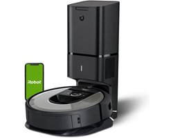 iRobot Roomba i7+ - Aangesloten robotstofzuiger - Lithium-iOn accu - Clean Base zelfledigend - 2 combiborstels