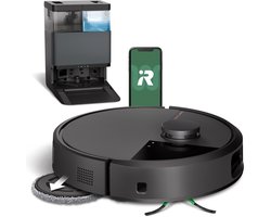 iRobot Roomba® Plus 505 Combo Robot + Autowash™ Dock - Robotstofzuiger met Dweilfunctie - Zwart - N1850
