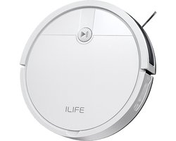 Je Huis Robotstofzuiger – ILIFE V20 met 5000 Pa Zuigkracht, Nat & Droog, LiDAR Navigatie, App & Afstandsbediening, Automatisch Opladen, 2,5 uur Accuduur – Wit.