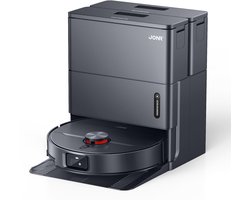 Jonr X1 Max Robotstofzuiger met dweilfunctie - 20000Pa - 75 °C warme waterreiniging - 45 °C warme lucht snelle reiniging - AI - hindernisvermeiding & 360°-navigatie - zwart