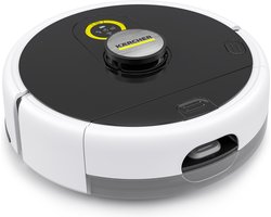Kärcher robot Floor Cleaner RCF 3, slimme app-besturing, LiDAR lasernavigatie, plattegronden, ruimte- en obstakeldetectie, 120 min looptijd, dweilrobot voor harde vloeren