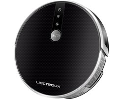 LIECTROUX – C30B Automatische Robotstofzuiger & Dweil – Kaartnavigatie – Met Geheugen – Spraakbediening – 6000pA Sterke Zuigkracht – V-vormige Hoofdborstel – Desinfecterend – Superslim – Niet Gehorig – Werkt met Alexa & Google Home