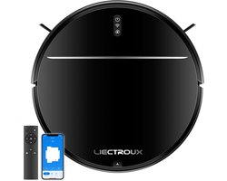 Liectroux M7S Pro - Robotstofzuiger met Dweilfunctie - Dweilrobot - Stofzuiger Robot met Laadstation - Geschikt voor Huisdieren