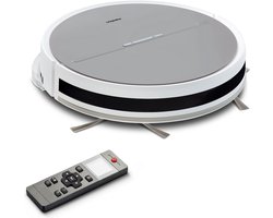 MEDION robotstofzuiger met systematische navigatie E35 (2000Pa zuigkracht, gyro-navigatie in systematische S-lijnen, 2 zijborstels en wandsensor)