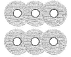 Microvezeldoeken voor Robotstofzuiger - 6 Stuks Vervangaccessoires voor Efficiënte Reiniging