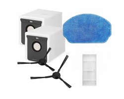 Navulset voor Heevey luxe robotstofzuiger onderdelen - Dweil - Wissers - Onderhoudsset