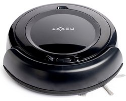 Nexxt 3-in-1 Robotstofzuiger met Laadstation – Robotstofzuiger Huisdieren – Antivalsensor en 3 Reinigingsmodi – Inclusief Adapter en Borstel – 17W