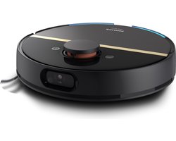 Philips HomeRun Aqua 7000 Series XU7000/01 - Robotstofzuiger met Dweilfunctie - Zwart / Goud - App Connected