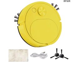 RFWR® Robotstofzuiger met Dweilfunctie en App-Bediening - Slimme Nav Staties voor Dierenhaar