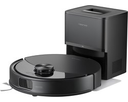 Roborock Robot VC Q10 VF+ Zwart, 10.000 Pa Hyperforce zuigkracht, dubbel anti-klit systeem, Vibra Rise 2.0 veegsysteem