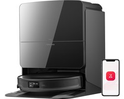 Roborock Saros 10R – Robotstofzuiger Met Dweilfunctie– 22000Pa–7,98 cm Ultraslank Ontwerp–Vuildetectiesysteem–80℃ Warmwatermopwas–Zelfreinigend Station & Anti-Klit Borstels – Slimme spraakassistent– S8 maxv ultra Upgrade