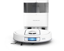 Rowenta X-Plorer S580 Max RR9547 - Robotstofzuiger - Hoge zuigkracht (10.000 Pa) - Slimme navigatie - Roterende Dweilen - All in one leegstation (wet & dry) - Automatische reining en droging dweilen