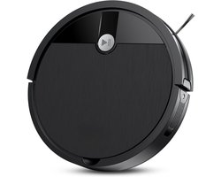 RVV® Robotstofzuiger huisdieren - Robotstofzuiger - Stofzuiger - Zwart - 31 x 31 x 8cm