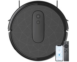 RVV® Robotstofzuiger met app - Robotstofzuiger - Robotstofzuiger huisdieren - Zwary - 26cm x 26cm x 6cm