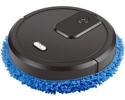 SCH® Dweilrobot - Dweil robot - Zwart - ‎25cm x 25cm x 7cm