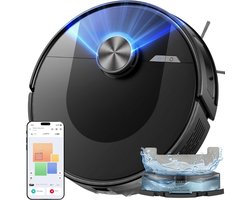 SCH® Robotstofzuiger huisdieren - Robotstofzuiger - Stofzuiger - Zwart - ‎32cm x 32cm x 10cm