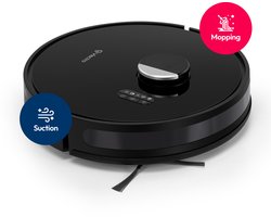 Slimme 2-in-1 robotstofzuiger met dweilfunctie – LiDAR navigatie – 5000 Pa zuigkracht – App & spraakbediening – Tot 190 min autonomie