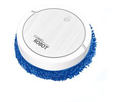 Slimme Robotstofzuiger en Dweil – 2-in-1 Oplaadbare Automatische Vloerreiniger – Wit – dweilrobot – Geschikt voor huisdieren – Nat & Droog Multifunctioneel - Dweilbot