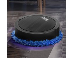 Smart dweil robot. Volledig automatisch. zwart