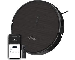 Tjilla C100 - Robotstofzuiger met dweilfunctie Extra krachtig - Nederlands merk - V-SLAM - Extra stil - Met laadstation - Huisdieren - Gratis proefperiode 30 dagen - Met afstandsbediening - 5000pa