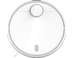 Xiaomi Robot Vacuum-Mop 2S, zeer efficiënte robotstofzuiger met dweilfunctie en intelligente real-time navigatie, Smart Home dweilrobot met bediening via app, Alexa & Google Assistant, wit
