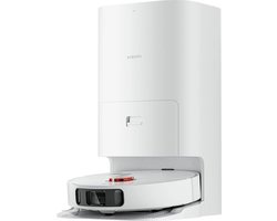 Xiaomi Robot Vacuum X10+ EU - Dubbele roterende moppen - geschikt voor water - LiDAR detectie werkt ook 's nachts - geavanceerde 3D ToF en RGB camera - basisstation maakt de robot schoon en droog