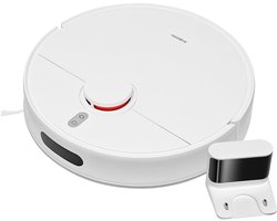 Xiaomi S40C Robotstofzuiger, 5000Pa Robotstofzuiger met Dweilfunctie, LDS-lasernavigatie, 4 Reinigingsmodi, APP- en Spraakbesturing, Robotstofzuiger Ideaal voor Dierenharen, Tapijten en Harde Vloeren